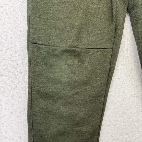 AND1 Pants Mens Small S Green Ankle Zip Basketball Running Drawstring Athletic - Picture 4 of 8